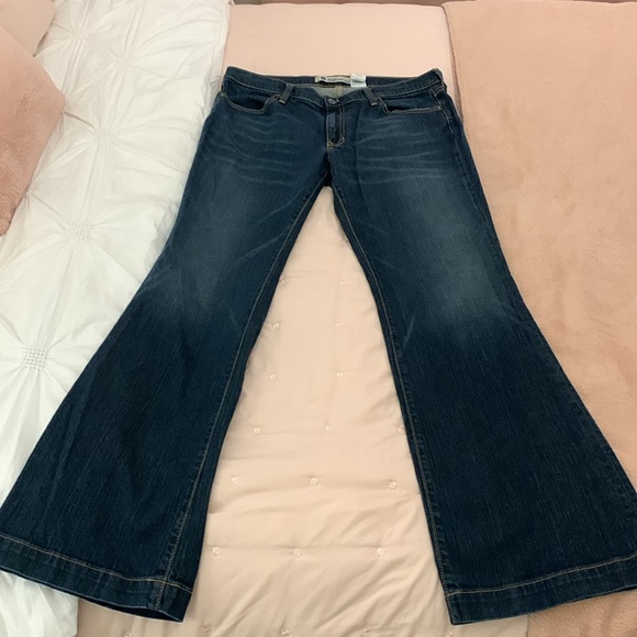 Gap 1969 original long and lean mid rise flared jeans size 12 long - Picture 3 of 5